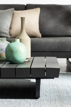 Sale Bizzotto TAVOLINO IN ALLUMINIO ANTRACITE WG21 - INFINITY