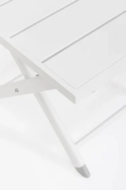 Best Bizzotto TAVOLINO IN ALLUMINIO BIANCO - TAYLOR