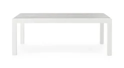 Clearance Bizzotto TAVOLINO IN ALLUMINIO BIANCO JX11 - KLEDI