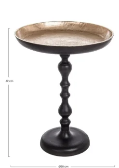 Outlet Bizzotto TAVOLINO IN ALLUMINIO D50 - TAHIR