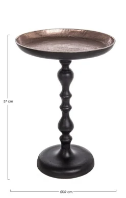 Clearance Bizzotto TAVOLINO IN ALLUMINIO D39 - TAHIR