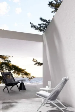 Best Bizzotto TAVOLINO IN ALLUMINIO D50 NERO XK0Y - ALOHA