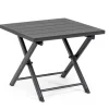 New Bizzotto TAVOLINO IN ALLUMINIO GIRGIO SCURO - TAYLOR