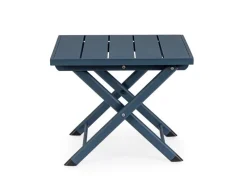 Clearance Bizzotto TAVOLINO IN ALLUMINIO NAVY - TAYLOR