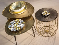 New Bizzotto TAVOLINO IN ALLUMINIO 64X72 - KARIMA