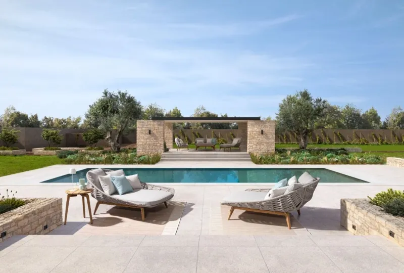 Bizzotto TAVOLINO IN CORDA D45 - TAMIRES