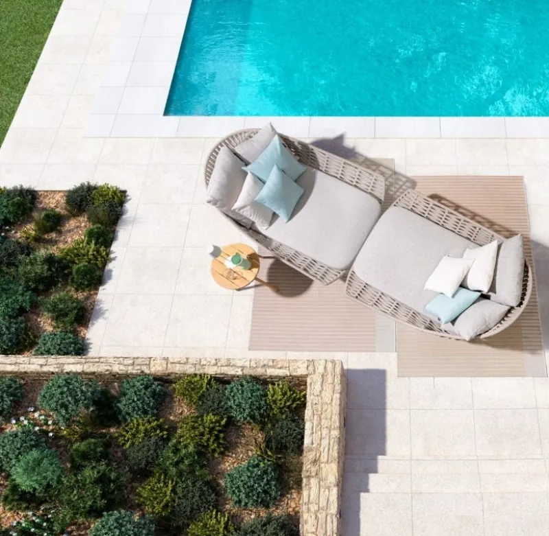 Bizzotto TAVOLINO IN CORDA D45 - TAMIRES