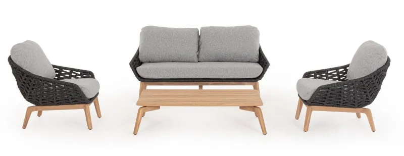 Online Bizzotto TAVOLINO IN CORDA 120X70 - TAMIRES