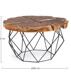 New Bizzotto TAVOLINO IN LEGNO - ADANYA