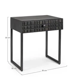 Clearance Bizzotto TAVOLINO IN LEGNO - DORSET