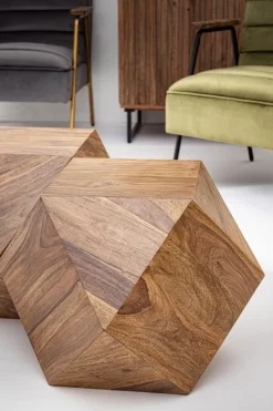 Clearance Bizzotto TAVOLINO IN LEGNO - EGYPT