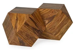 Clearance Bizzotto TAVOLINO IN LEGNO - EGYPT