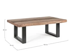 Sale Bizzotto TAVOLINO IN LEGNO - NOTTINGHAM