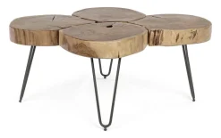 Outlet Bizzotto TAVOLINO IN LEGNO - ORBITAL