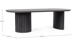 Hot Bizzotto TAVOLINO IN LEGNO - ORISSA