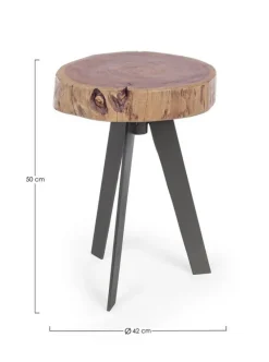 Clearance Bizzotto TAVOLINO IN LEGNO D32 - ARON