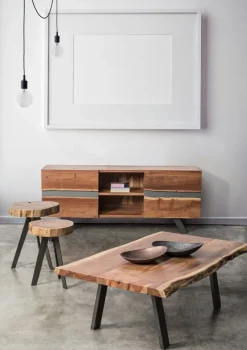 Clearance Bizzotto TAVOLINO IN LEGNO D32 - ARON