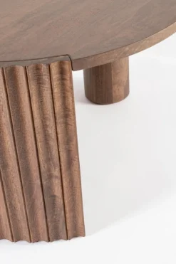 Discount Bizzotto TAVOLINO IN LEGNO D80 - ORISSA