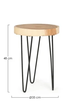 Discount Bizzotto TAVOLINO IN LEGNO D35 - TUALA