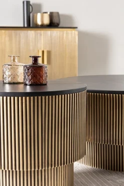 Discount Bizzotto TAVOLINO IN LEGNO D50 - VIRAT