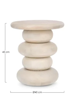 Best Bizzotto TAVOLINO IN LEGNO NATURALE - LOPEZ