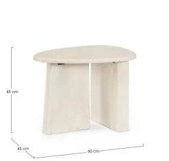 Hot Bizzotto TAVOLINO IN LEGNO NATURALE - ZACATECAS