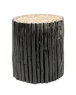 New Bizzotto TAVOLINO IN LEGNO NERO - GUADALUPE