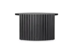 Best Bizzotto TAVOLINO IN LEGNO NERO D80 - ORISSA