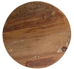 New Bizzotto TAVOLINO IN LEGNO RICICLATO BIANCO D70 - LANCASTER