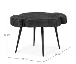 New Bizzotto TAVOLINO IN LEGNO S - ZAKIA