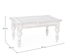 Hot Bizzotto TAVOLINO IN LEGNO 60X90 - COLETTE