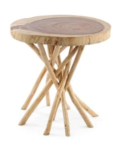 Online Bizzotto TAVOLINO IN LEGNO 56X56 - SOLIDAD