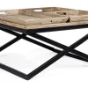 Bizzotto TAVOLINO IN LEGNO 90X90 - TRAY