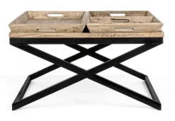 Bizzotto TAVOLINO IN LEGNO 90X90 - TRAY