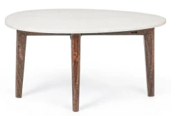 Clearance Bizzotto TAVOLINO IN MARMO 70X50 - SYLVESTER