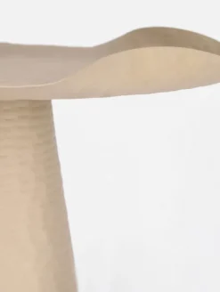 Best Bizzotto TAVOLINO IN METALLO BEIGE - LALITA