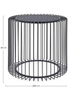 Online Bizzotto TAVOLINO IN METALLO D50 - KIERAN