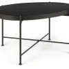 Online Bizzotto TAVOLINO IN METALLO NERO - RASHIDA