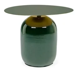 Hot Bizzotto TAVOLINO IN METALLO VERDONE D50 - NALIMA