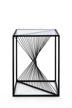 Clearance Bizzotto TAVOLINO IN METALLO 40X40 - ESPIRAL