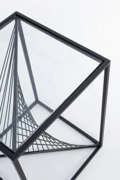 Clearance Bizzotto TAVOLINO IN METALLO 40X40 - ESPIRAL