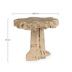 New Bizzotto TAVOLINO IN TEAK 50X50 - KAVIR