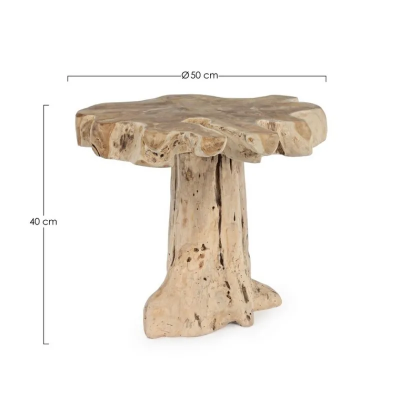 New Bizzotto TAVOLINO IN TEAK 50X50 - KAVIR