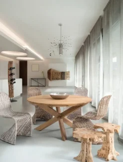 New Bizzotto TAVOLINO IN TEAK 50X50 - KAVIR