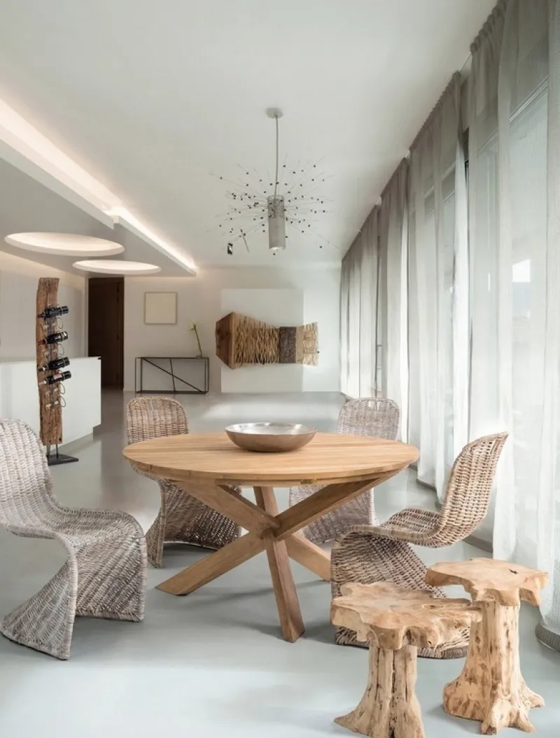 New Bizzotto TAVOLINO IN TEAK 50X50 - KAVIR