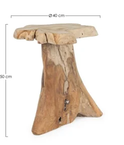 Sale Bizzotto TAVOLINO IN TEAK 40X40 - KAVIR