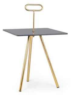 Discount Bizzotto TAVOLINO IN VETRO 40X40 - INESH