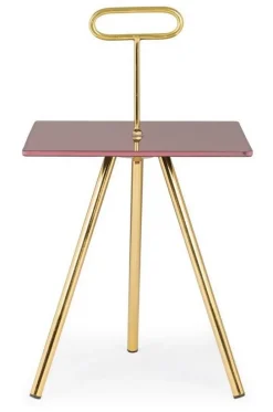 Clearance Bizzotto TAVOLINO IN VETRO 35X35 - INESH