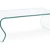 Hot Bizzotto TAVOLINO IN VETRO 120X60 - IRIDE