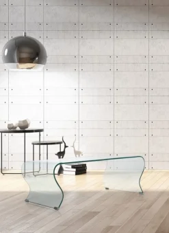 Hot Bizzotto TAVOLINO IN VETRO 120X60 - IRIDE